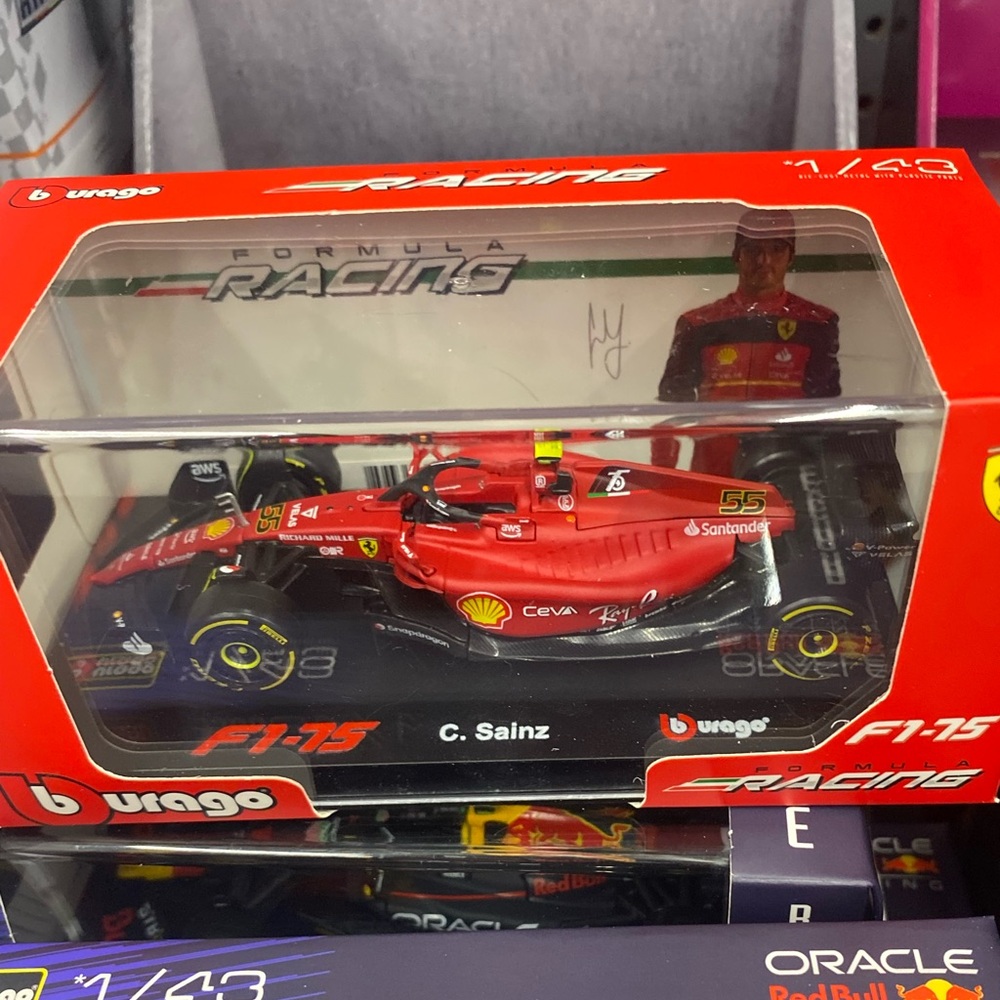 F1 cars